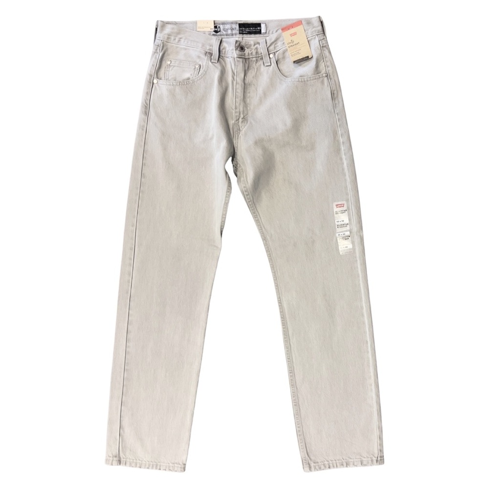 LEVI'S® MEN'S SILVERTAB STRAIGHT Light Gray Stonewash A3666-0002 - Picture 3 of 14